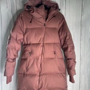 Under Armour Down Puffer Parka Tosca Brown Women's UA Puffy Jacket Small